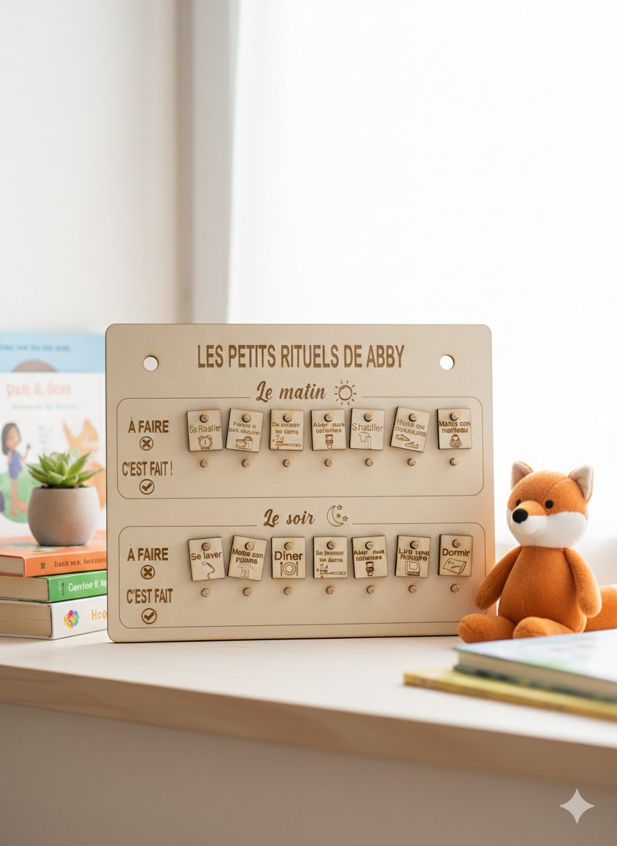 Plaque rituel enfant
